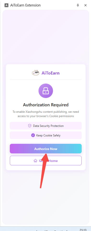 Click 'Authorize Now' to authorize the plugin